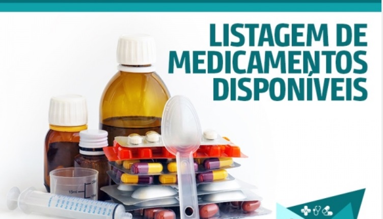 Sec. de Saúde  atualiza listagem de medicamentos disponíveis e Informa o Endereço e Horário de Funcionamento da Fármacia Básica.